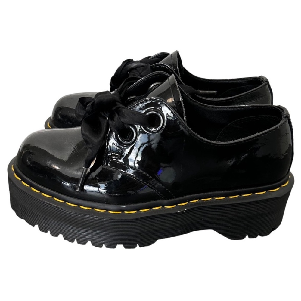Dr Marten Patent Holly Lolita Platform Oxfords W6